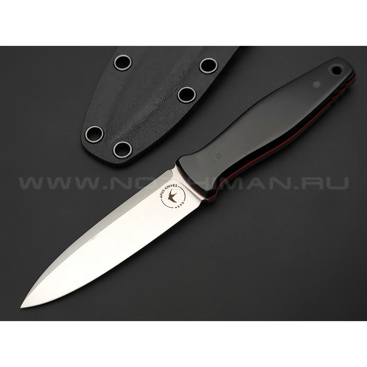 Апус нож Jiger mini сталь N690, рукоять G10 black