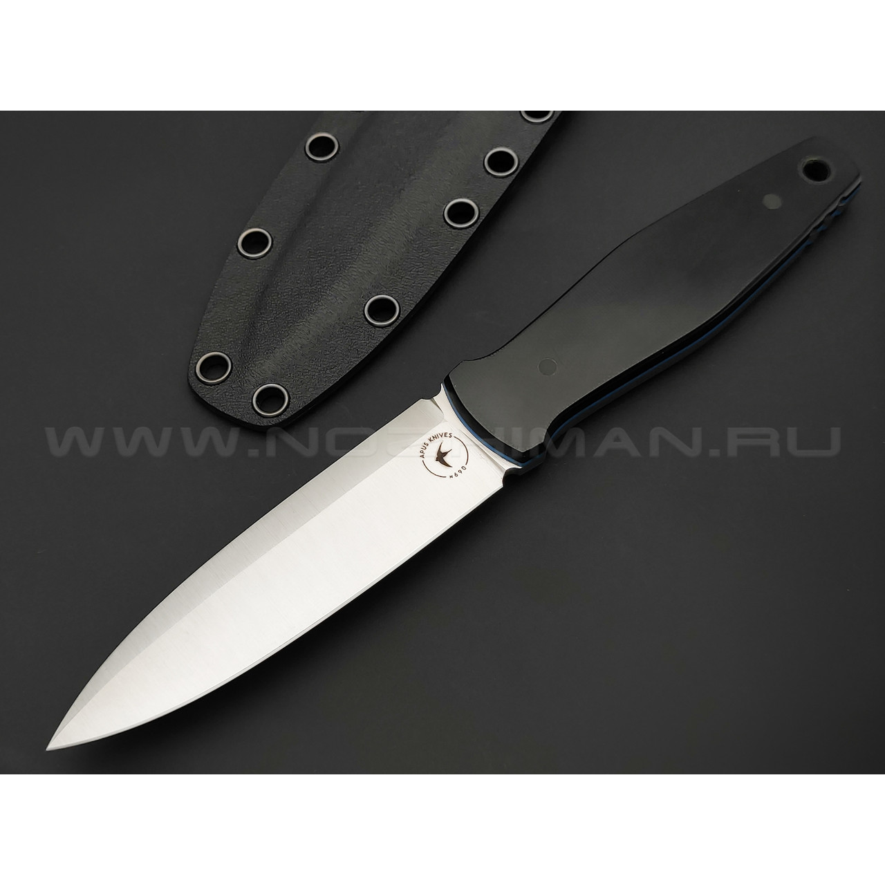 Апус нож Jiger сталь N690, рукоять G10 black