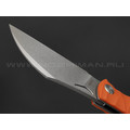 Нож Brutalica Tsarap, сталь D2, рукоять G10 orange