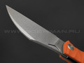 Нож Brutalica Tsarap, сталь D2, рукоять G10 orange