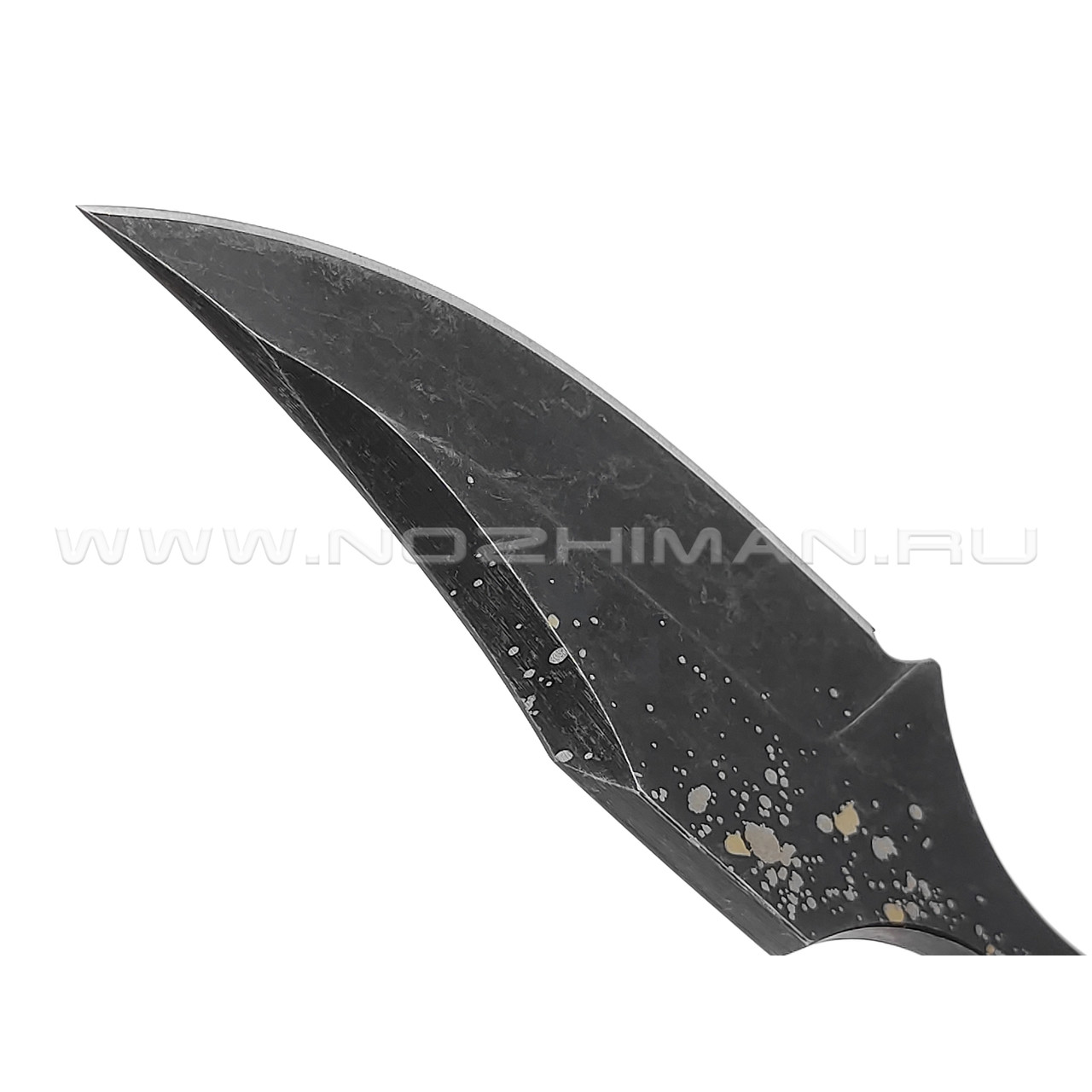 Brutalica тычковый нож Bully black сталь Aus-8 блэквош