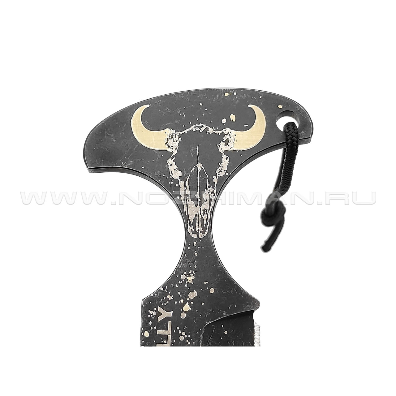 Brutalica тычковый нож Bully black сталь Aus-8 блэквош