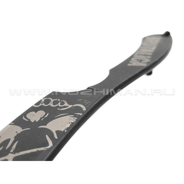 Brutalica нож-бритва Dark Razor сталь Aus-8 рукоять сталь