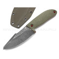 Dyag knives нож Model05_7 сталь N690, рукоять G10 olive Dyag knives нож Model05_7 сталь N690, рукоять G10 olive