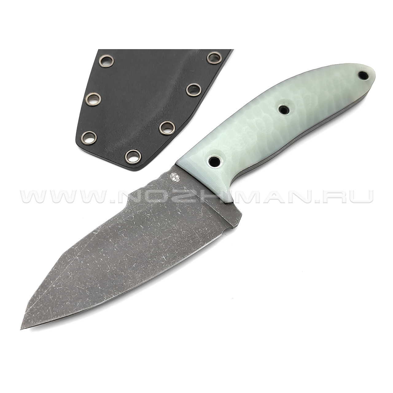 Dyag knives нож Model12_1 сталь N690, рукоять G10 jade