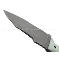 Dyag knives нож Model12_1 сталь N690, рукоять G10 jade Dyag knives нож Model12_1 сталь N690, рукоять G10 jade