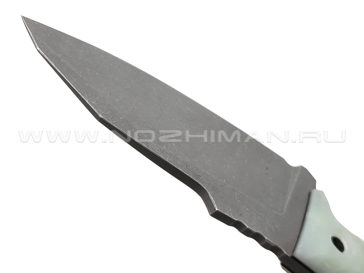 Dyag knives нож Model12_1 сталь N690, рукоять G10 jade