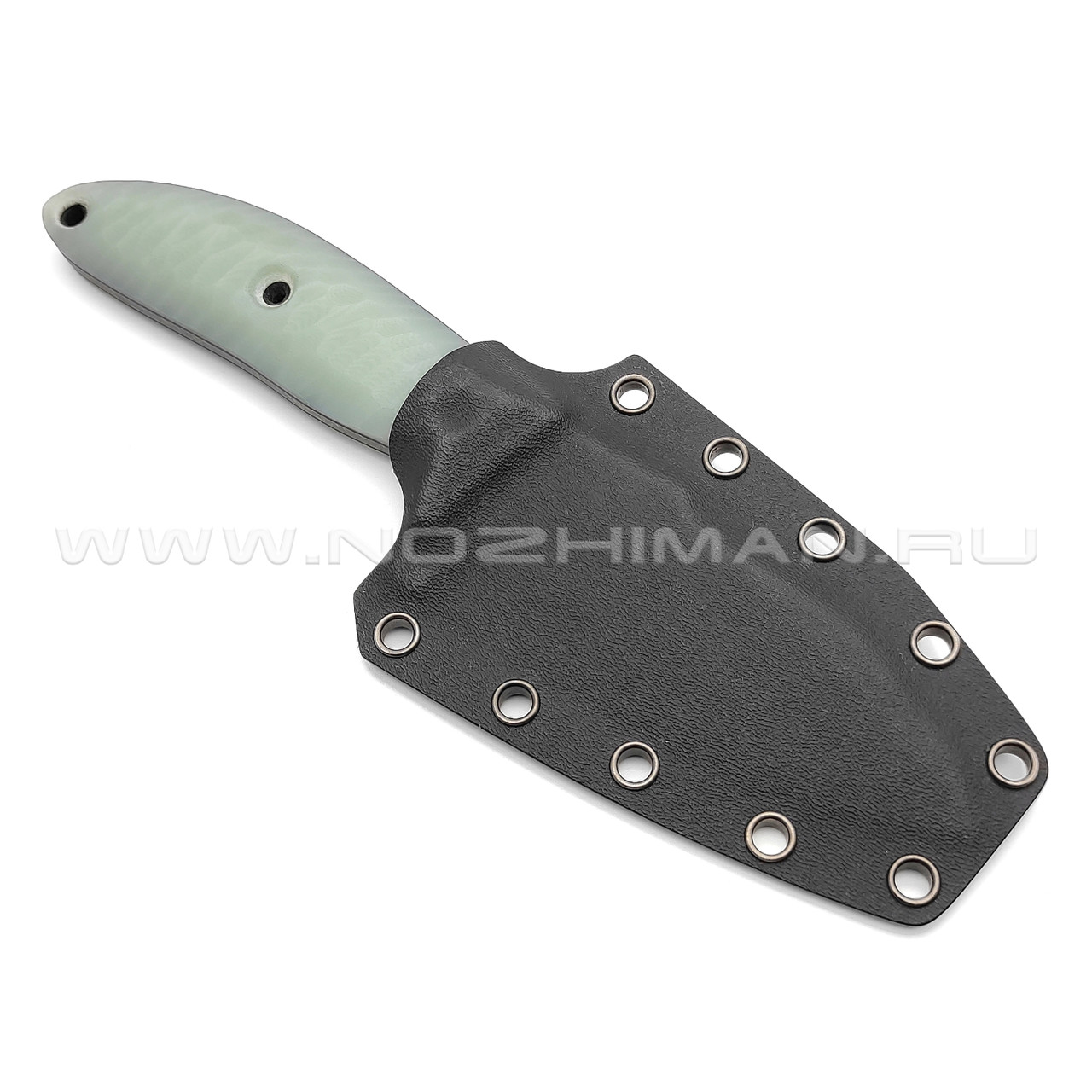 Dyag knives нож Model12_1 сталь N690, рукоять G10 jade