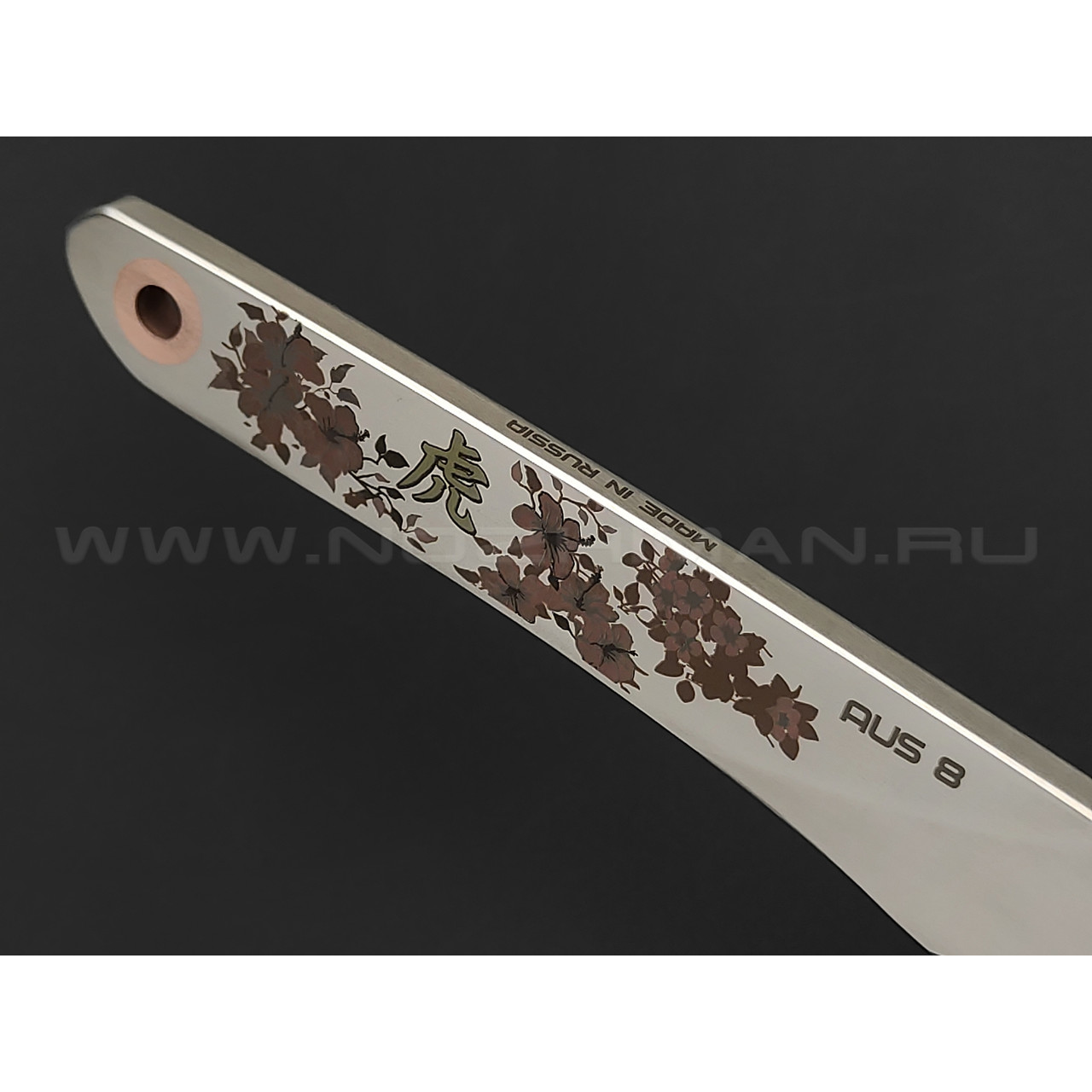 N.C.Custom киридаши "TIGER-F" сталь Aus-8 satin