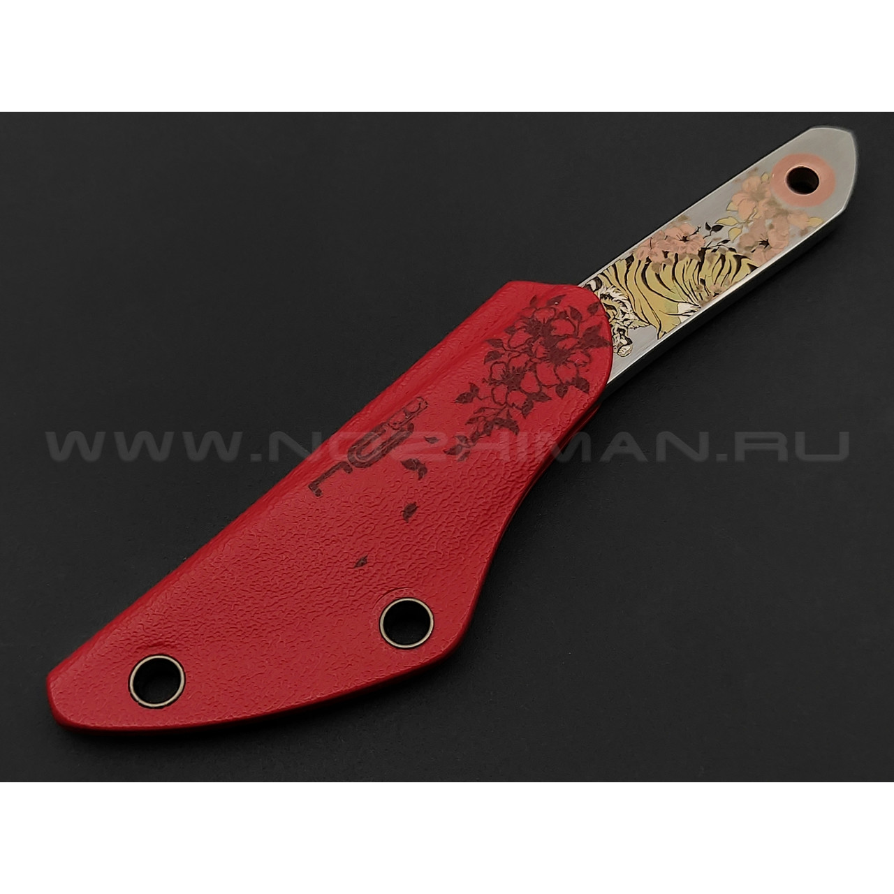 N.C.Custom киридаши "TIGER-F" сталь Aus-8 satin