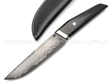 Кузница Васильева нож "НЛВ110" ламинат Vanadis 8, рукоять гренадил, никель, карболит