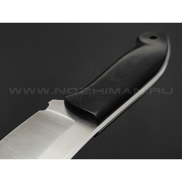 ZH Knives нож Ctrl+Z сталь N690 satin, рукоять Micarta black, G10 green