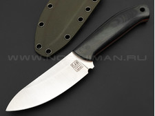 ZH Knives нож Ctrl+Z увеличенный, сталь N690 satin, рукоять Micarta black, G10 orange