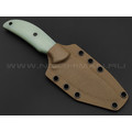 ZH Knives нож Palmistry сталь N690 satin, рукоять G10 jade ZH Knives нож Palmistry сталь N690 satin, рукоять G10 jade