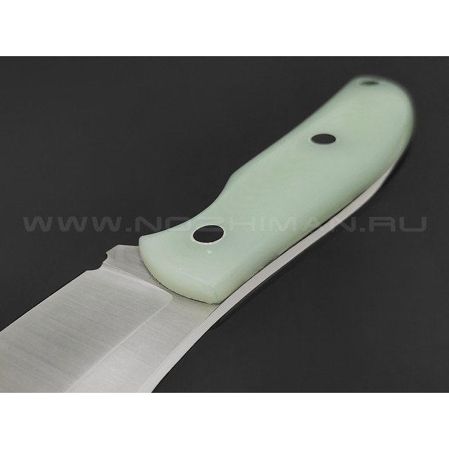 ZH Knives нож Palmistry сталь N690 сатин, рукоять G10 нефрит