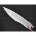 N.C.Custom нож Twin сталь Niolox стоунвош, рукоять G10 black