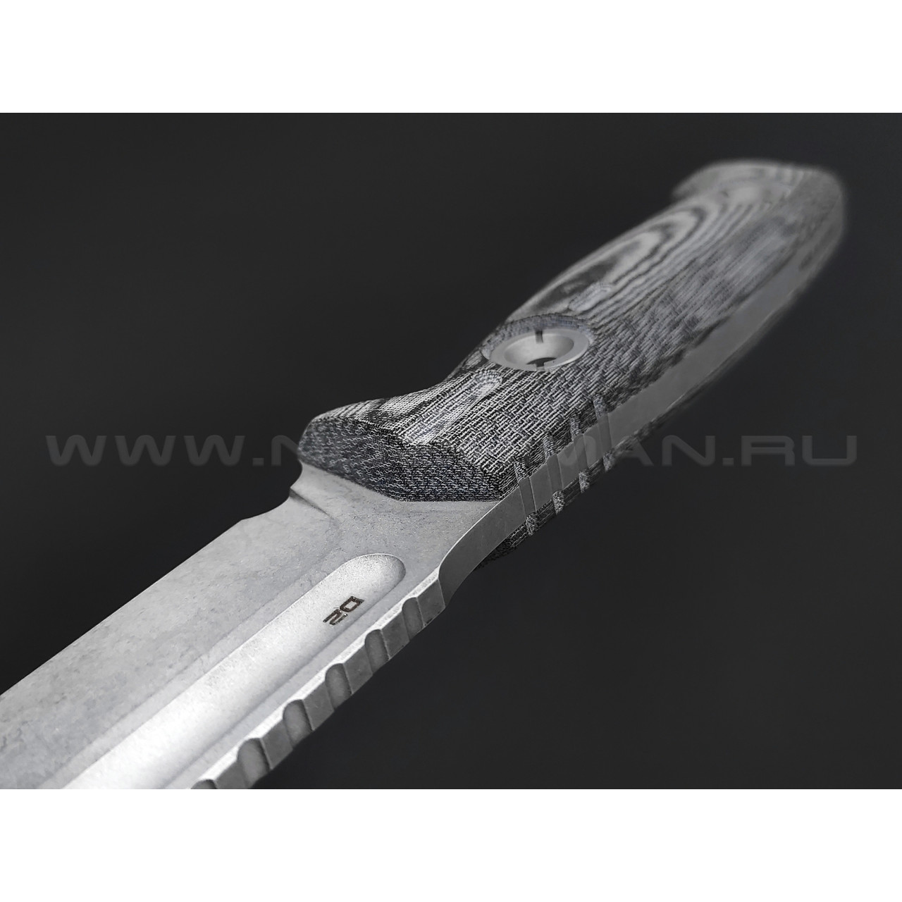 N.C.Custom нож Insurgent-S сталь D2, рукоять микарта