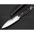 N.C.Custom нож Twin сталь Niolox satin, рукоять G10 black N.C.Custom нож Twin сталь Niolox satin, рукоять G10 black