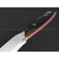 N.C.Custom нож Twin сталь Niolox satin, рукоять G10 black N.C.Custom нож Twin сталь Niolox satin, рукоять G10 black