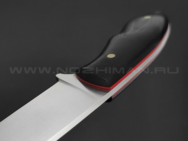 Нож Лис сталь N690 сатин, рукоять G10 black (Наследие)