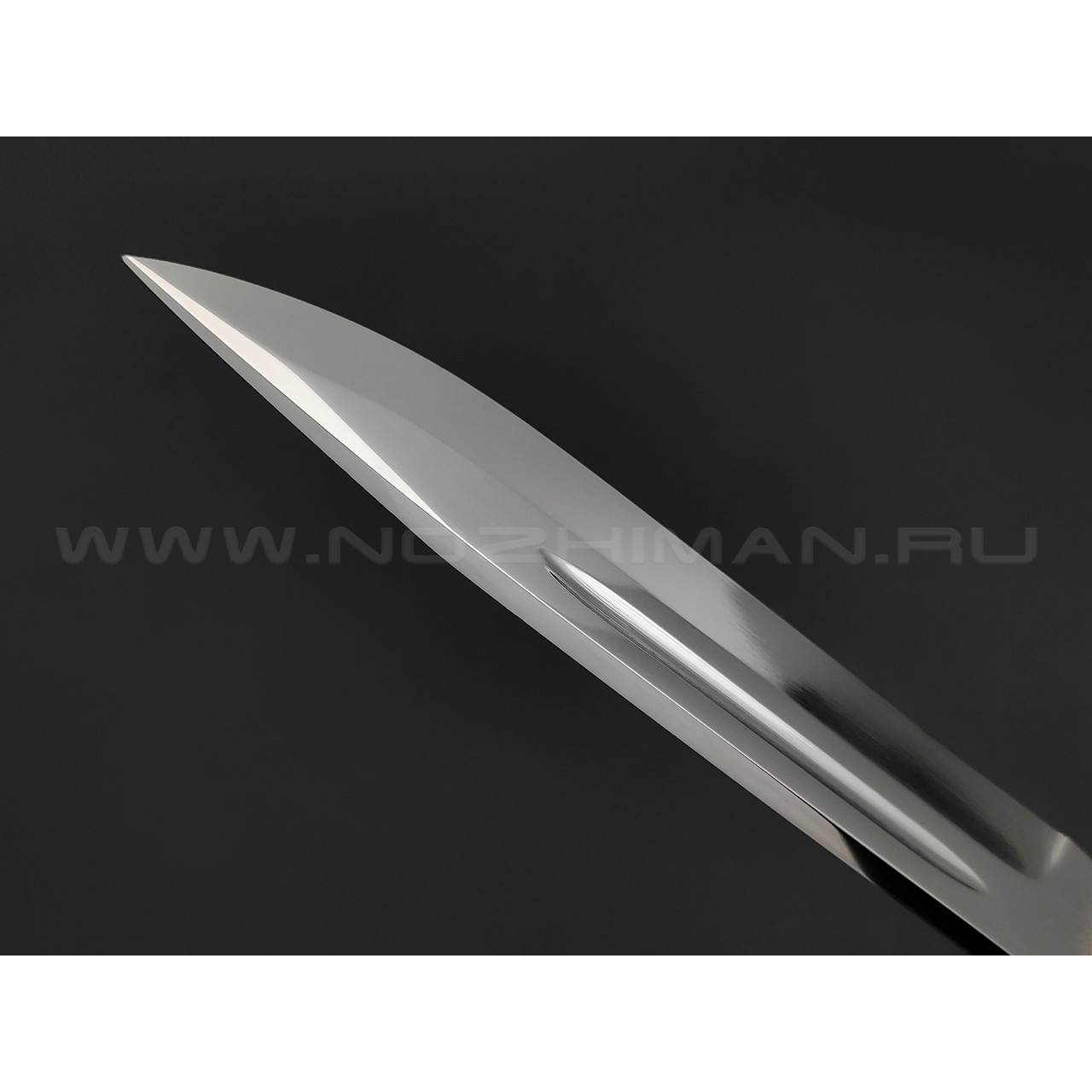 Нож "Комбат-4" сталь 95Х18, рукоять дерево граб (Титов & Солдатова)