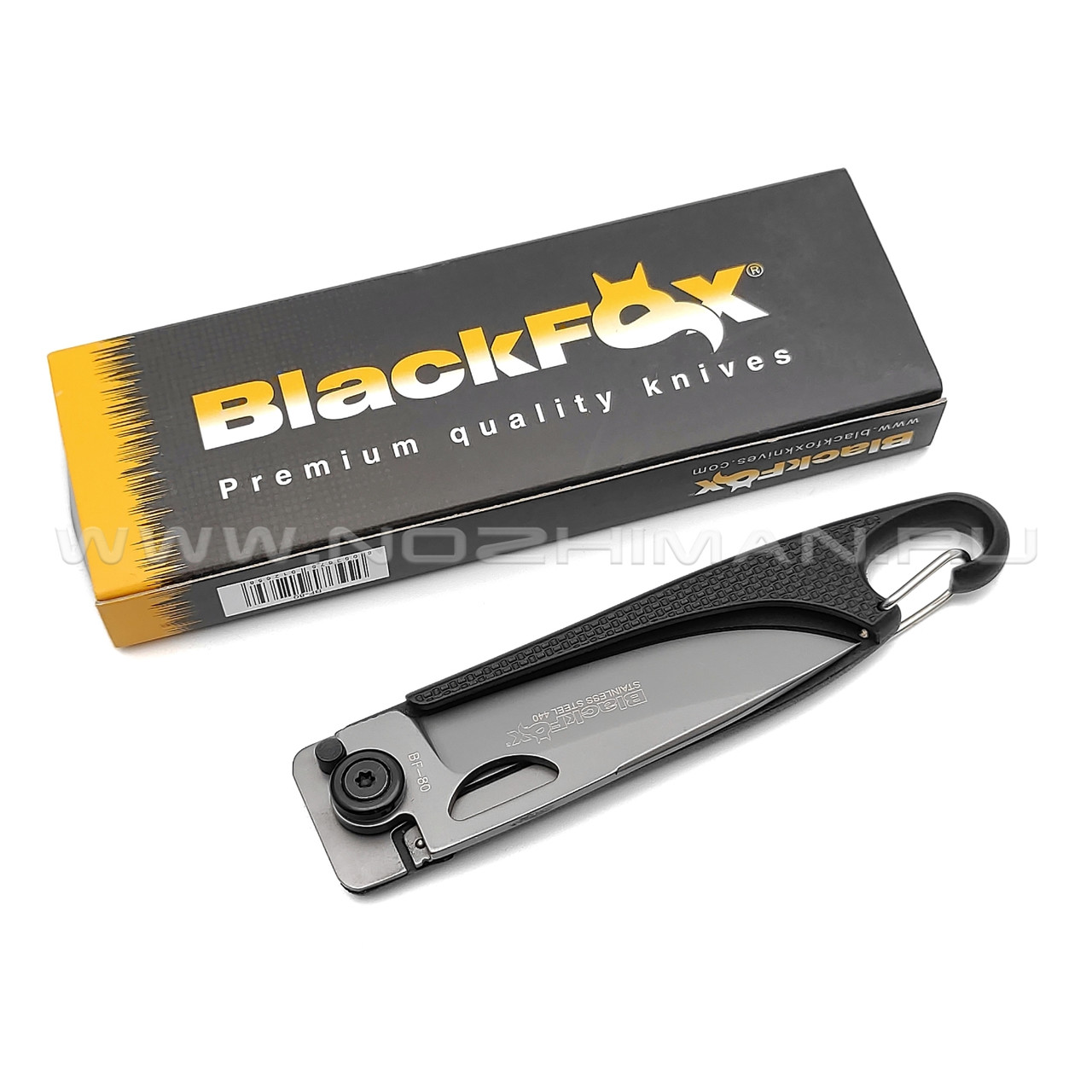 Нож Black Fox BF-80 сталь 440, рукоять Zytel