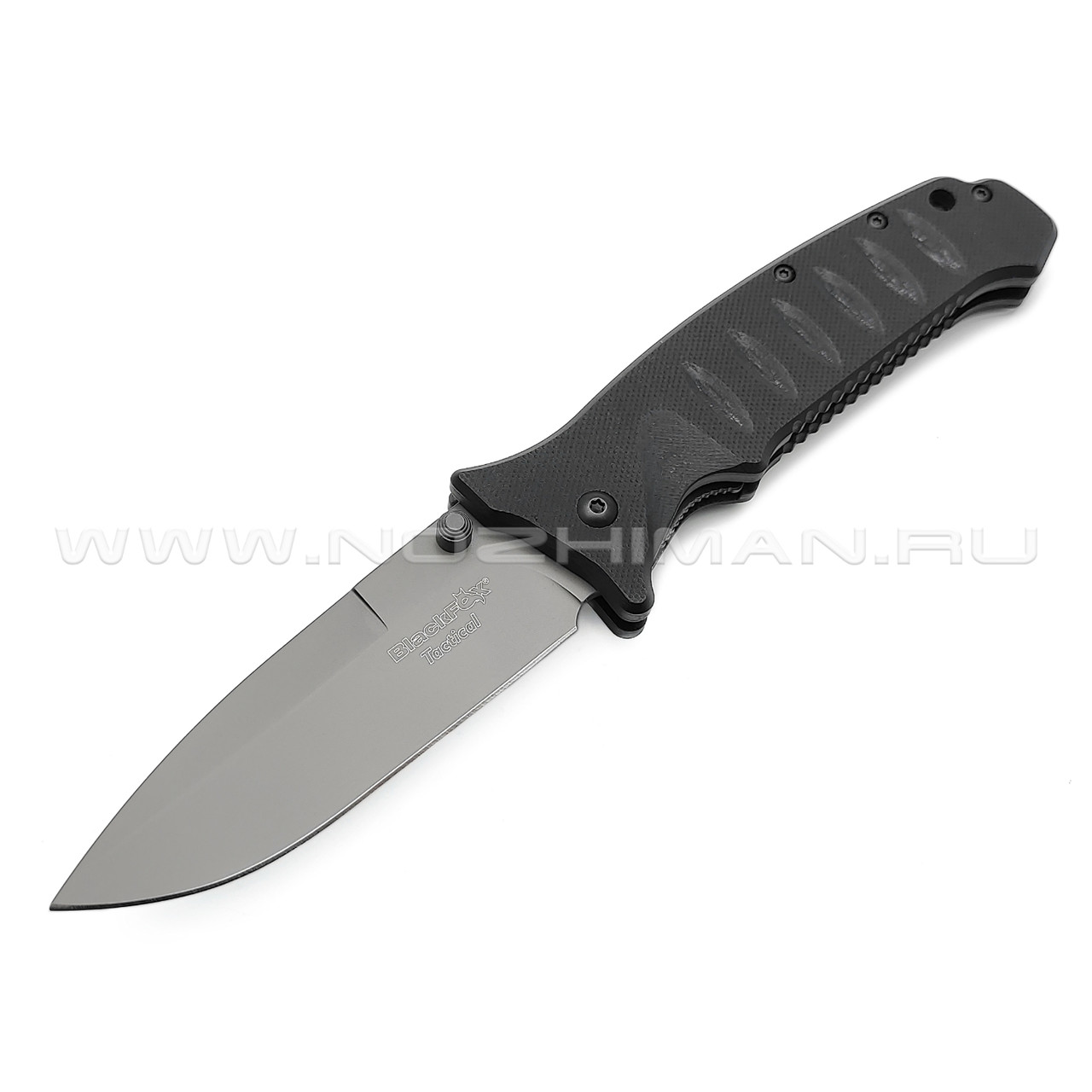 Нож Black Fox BF-111T сталь 440, рукоять G10 black