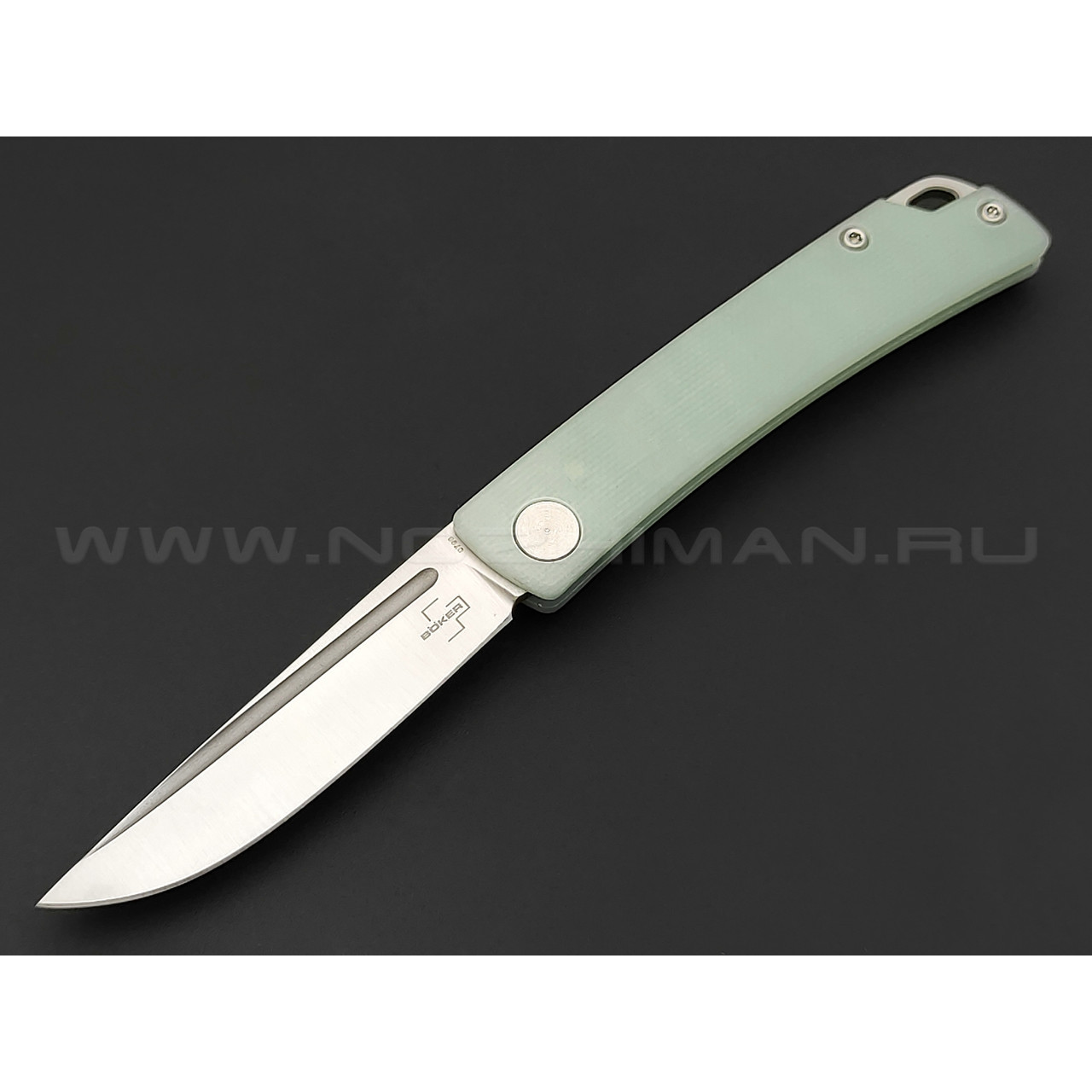 Нож Boker Plus Celos 01BO179 Celos сталь 440C, рукоять G10 Jade
