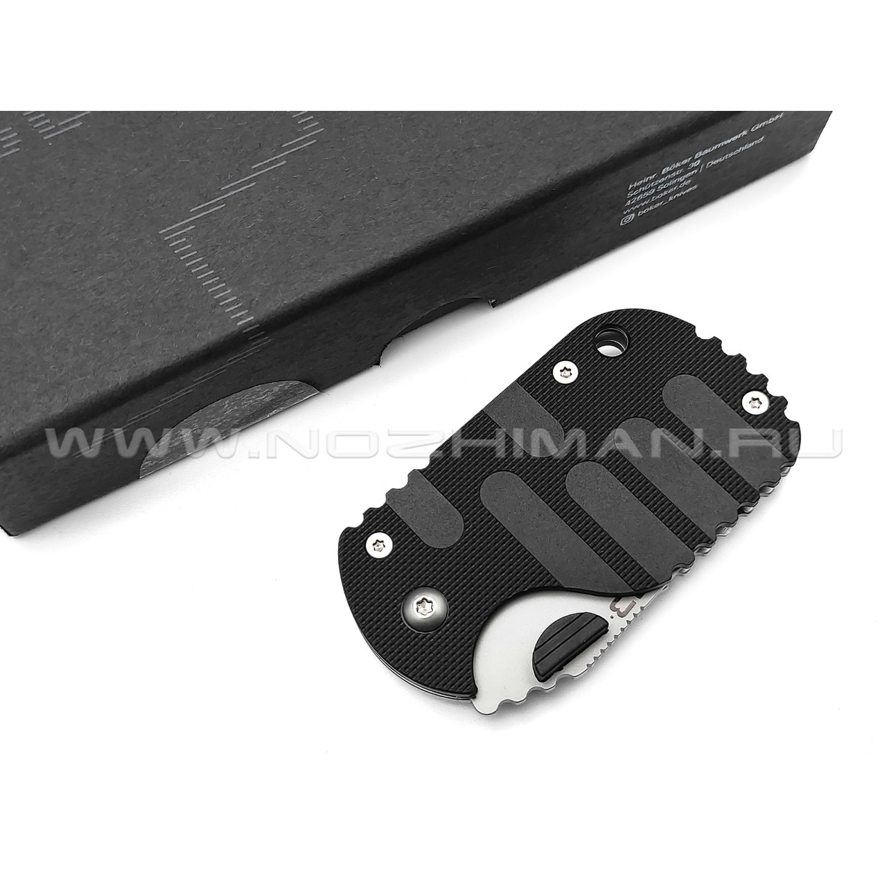 Нож Boker Plus Subcom 2.0 01BO525 сталь D2, рукоять Zytel