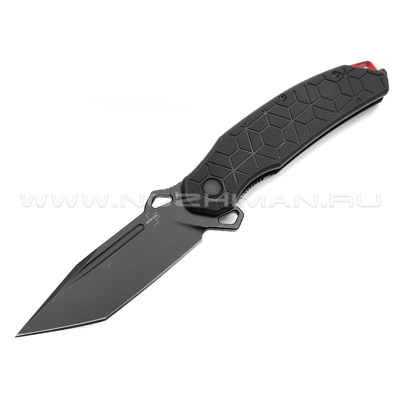 Нож Boker Plus Yokai 01BO151 сталь D2, рукоять G10 black, aluminium