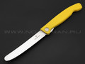 Victorinox складной кухонный нож 6.7836.F8B yellow сталь X50CrMoV15 рукоять PP