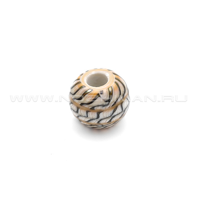 Авторская бусина из стекла VB001 (Вредный Бусодел)