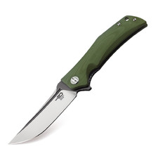 Нож Bestech Scimitar BG05B-2 сталь D2, рукоять G10 Green