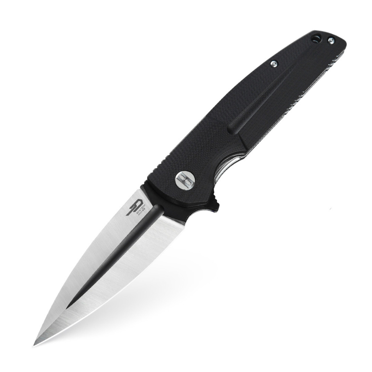 Нож Bestech Fin BG34A-2 сталь 14C28N, рукоять G10 Black