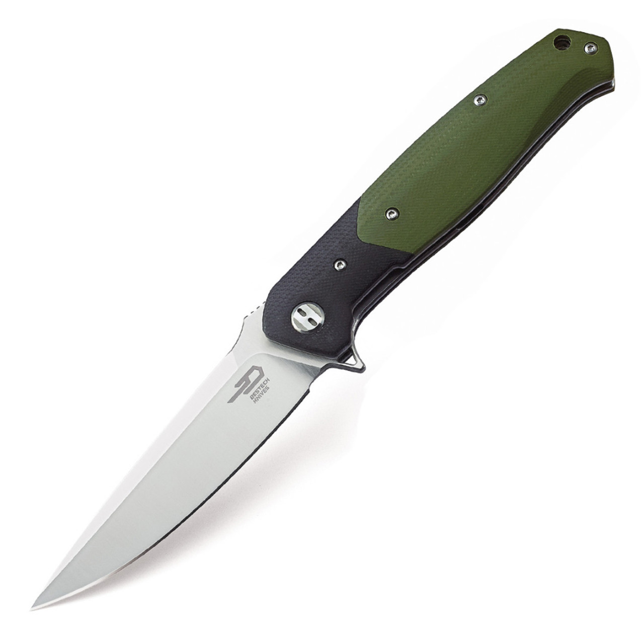 Нож Bestech Swordfish BG03A сталь D2, рукоять G10 Black & Green