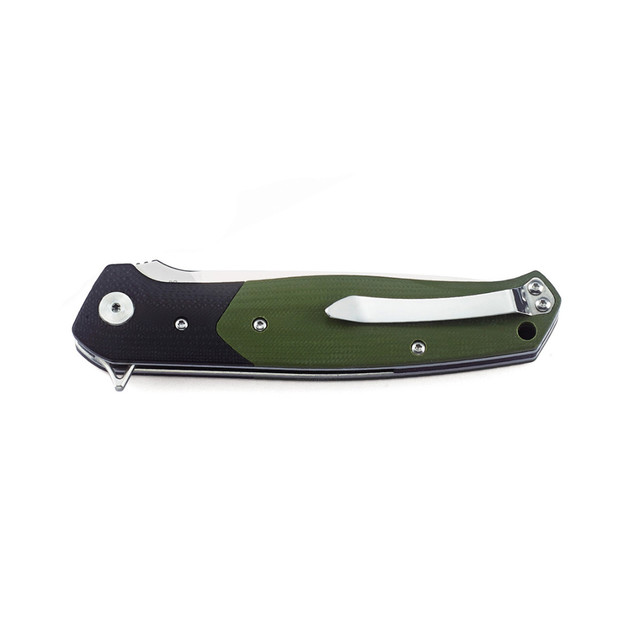 Нож Bestech Swordfish BG03A сталь D2, рукоять G10 black & green