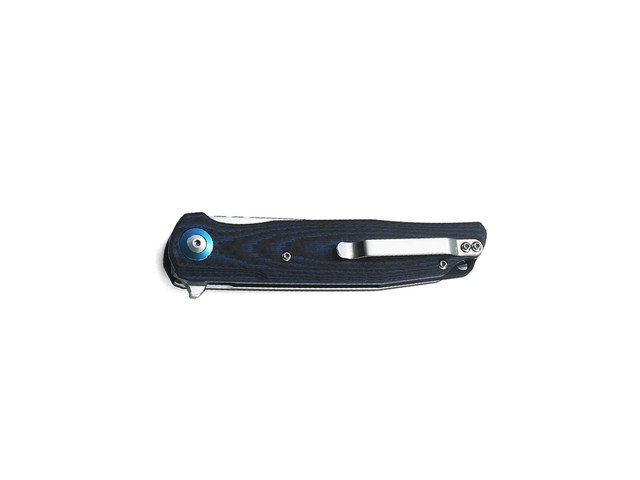 Нож Bestech Ascot BG19C сталь D2, рукоять Carbon fiber, G10 blue