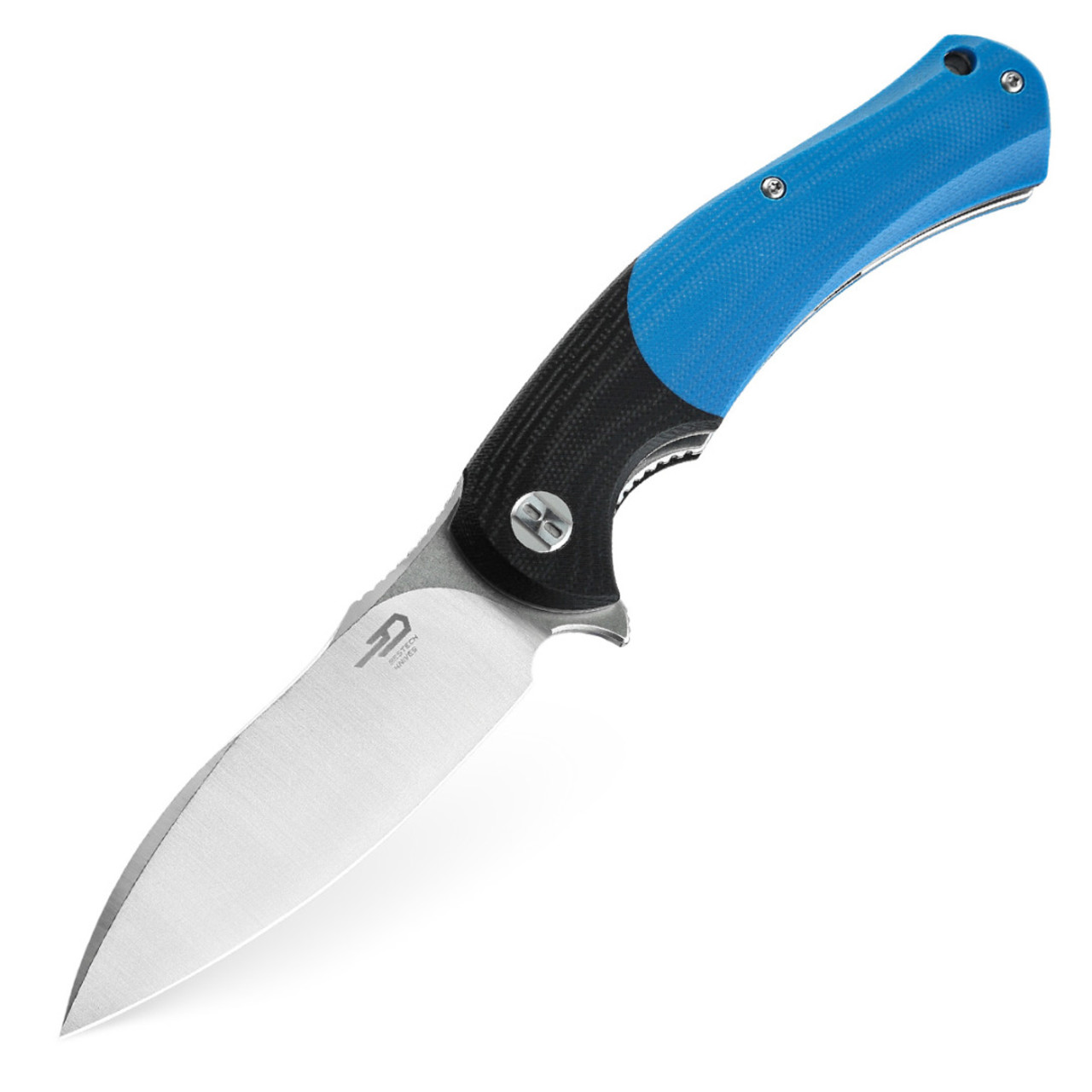 Нож Bestech Penguin BG32B сталь D2, рукоять G10 Black & Blue