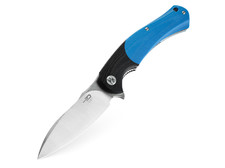 Нож Bestech Penguin BG32B сталь D2, рукоять G10 black & blue