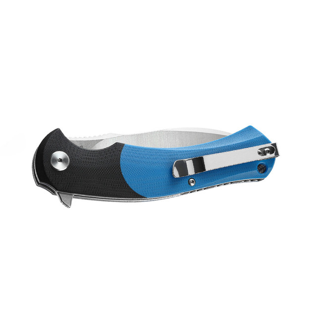Нож Bestech Penguin BG32B сталь D2, рукоять G10 black & blue