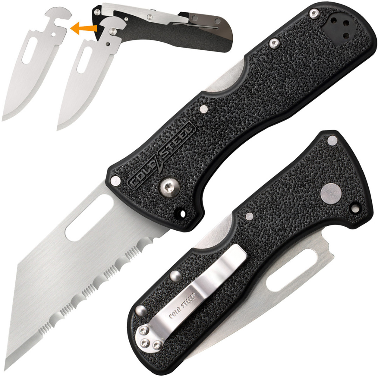 Нож Cold Steel Click N Cut Folder 40BA сталь 420J2 рукоять Griv-Ex