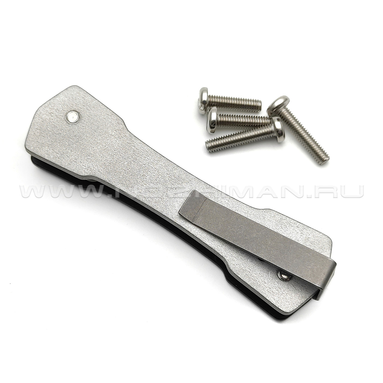 Pirate Custom ключница черная G10 гладкая текстура