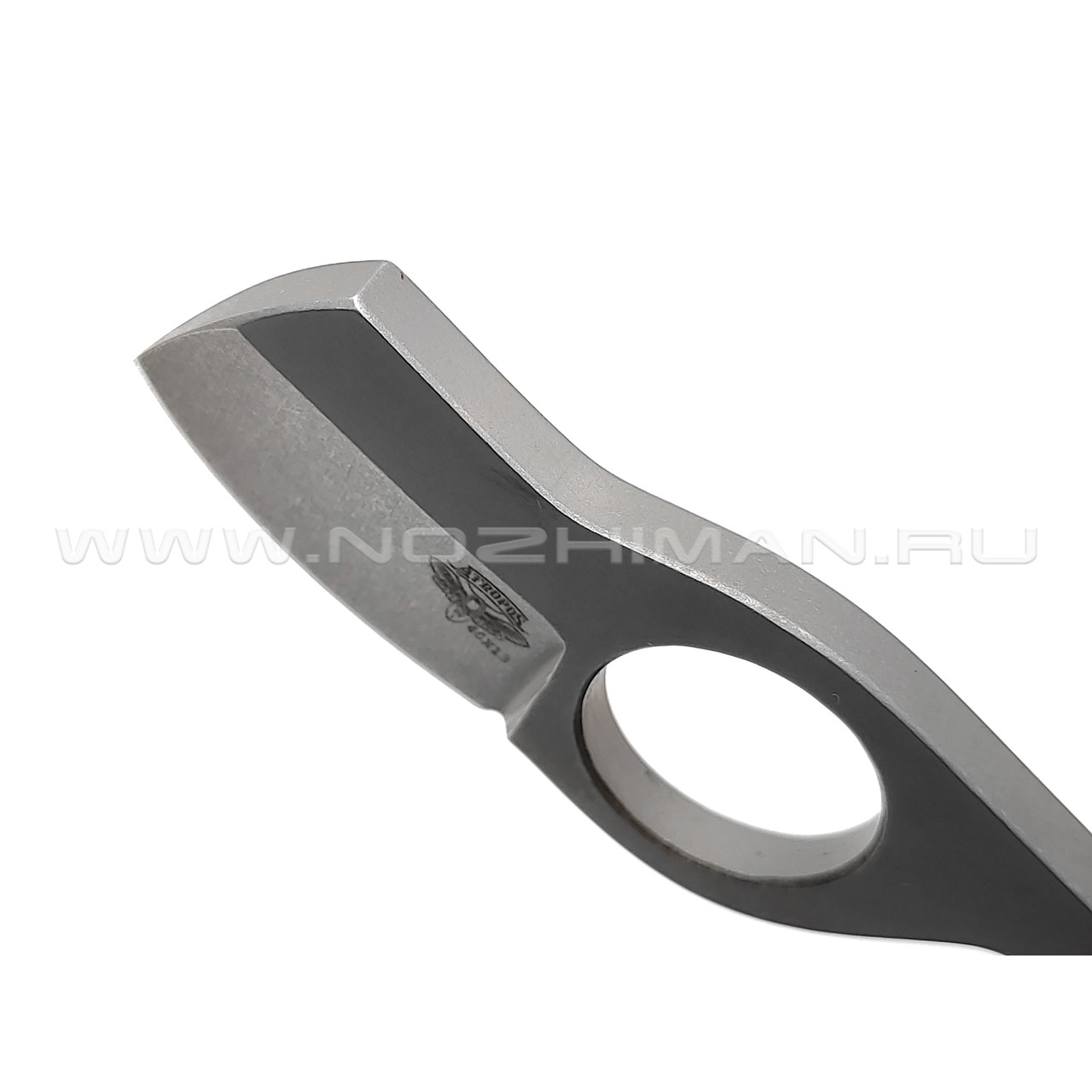 Atroposknife нож-брелок Тяпка, сталь 40Х13, рукоять кожа