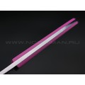 Zh KNIVES нож Baby R сталь N690 линза, рукоять G10 pink Zh KNIVES нож Baby R сталь N690 линза, рукоять G10 pink