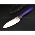 Zh KNIVES нож True сталь N690, рукоять G10 purple
