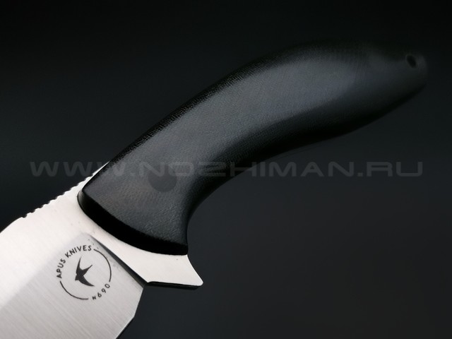Apus Knives нож Прототип сталь N690, рукоять Micarta black