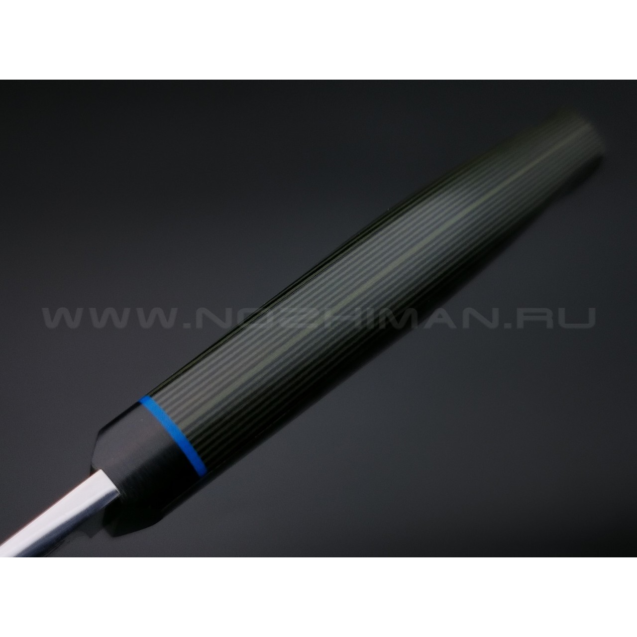 Апус нож Ласт Чанс сталь N690, рукоять G10 чёрно-зеленый