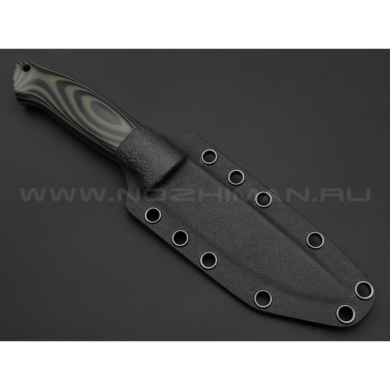 Апус нож Гуард Дог сталь K110, рукоять G10 чёрно-зеленый
