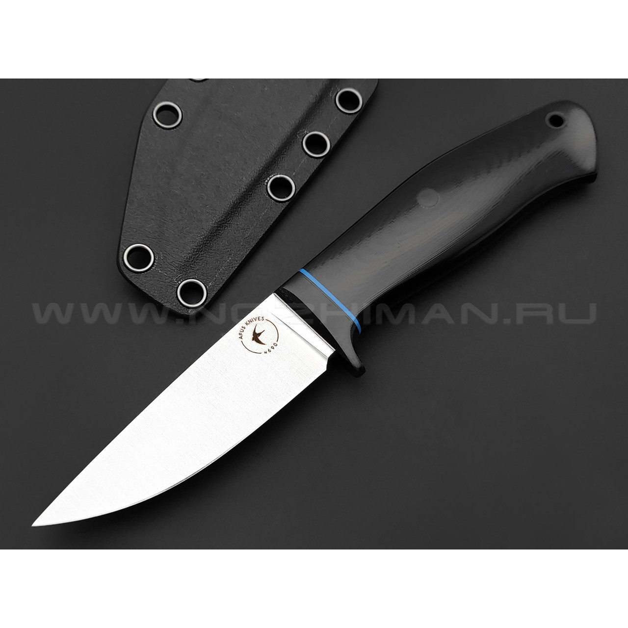 Апус нож Ласт Чанс сталь N690, рукоять G10 чёрный