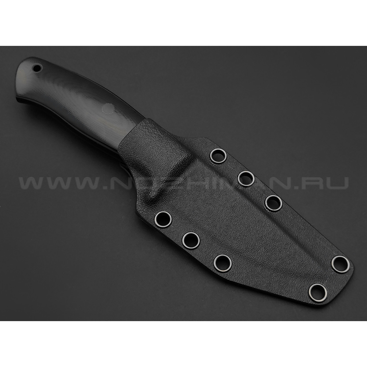 Апус нож Ласт Чанс сталь N690, рукоять G10 чёрный
